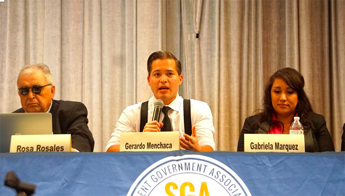 Gerardo Menchaca at OLLU Presentation