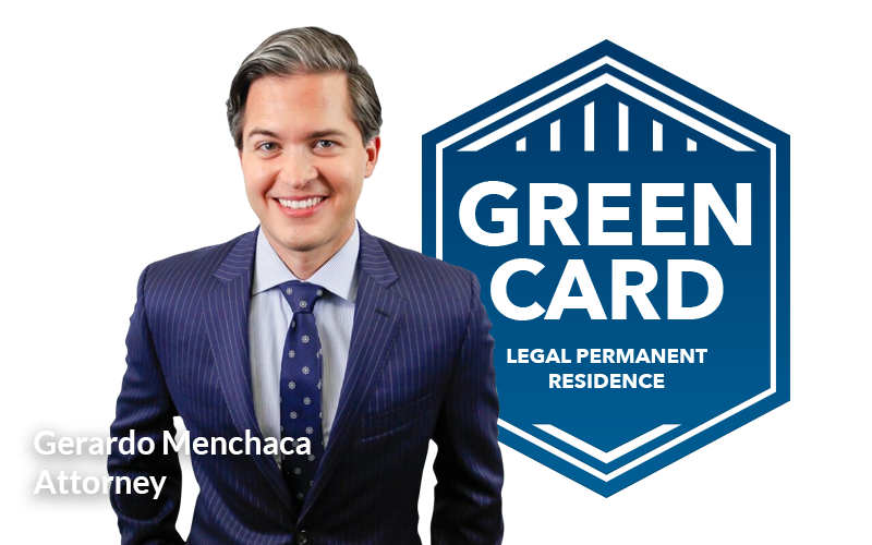 Gerardo Menchaca Picture&greencard Legalresidence Badge