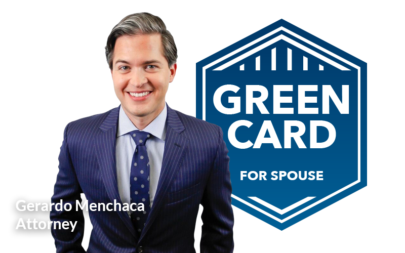 Gerardo Menchaca Picture&greencard Spouse Badge