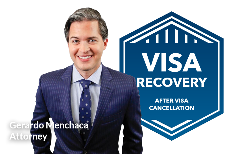 Gerardo Menchaca Picture&visarecovery Cancellation Badge