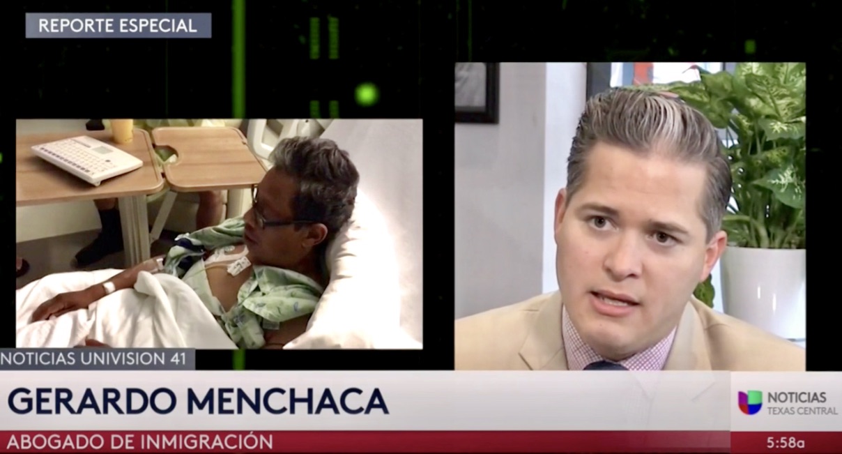 Gerardo Menchaca sobre el caso de deportacion de Erick Sandoval que pone su vida.